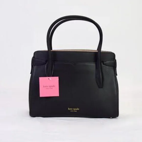 Kate Spade New York Women's Toujours Medium Satchel - Black - Picture 14 of 15